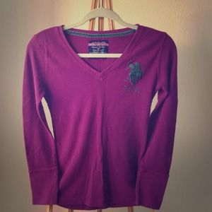 100% cotton U.S polo assn sweater.