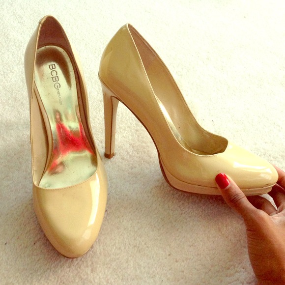 BCBG Nude Heels