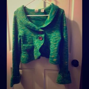 Anthropologie cropped sweater