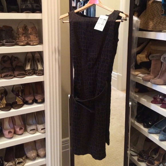 Brown and Black Cache Dress