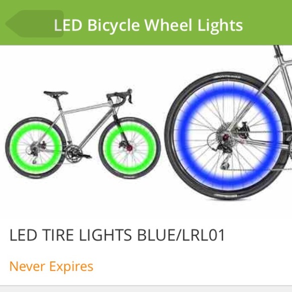 Led lights for wheels