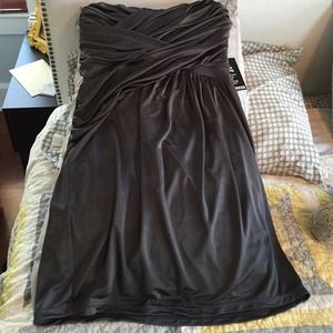 Express strapless dress