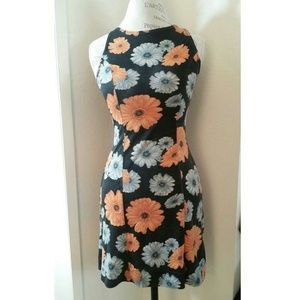70s floral mini