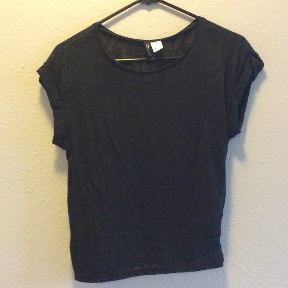 🚫SOLD💗 H&M see through Aztec pattern tee 💗 - Picture 2 of 4