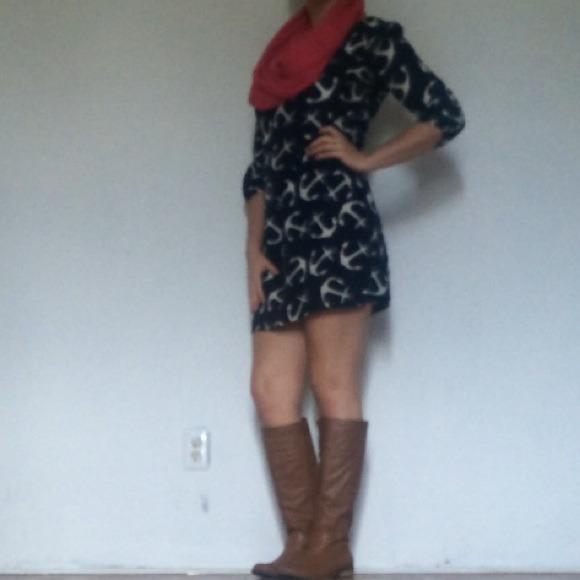 Rue21 Dresses & Skirts - Adorable Anchor Shift Dress