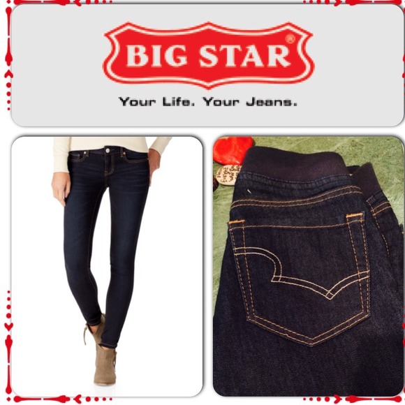 Big Star dark blue jeggings