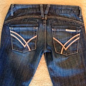 William Rast Savoy Ultra Low Rise Jeans