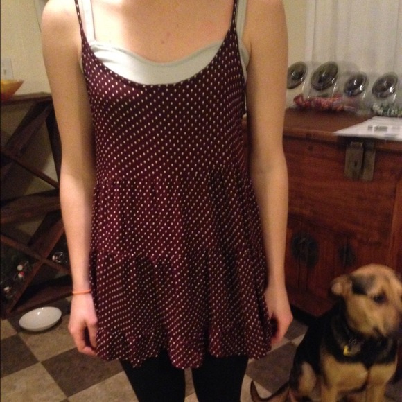 Rare Maroon Polkadot Jada - Picture 2 of 2