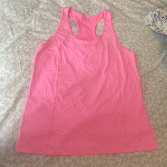 **Pink Racerback Tank** - Picture 1 of 1