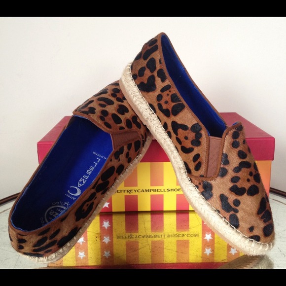 Jeffrey Campbell Shoes - Jeffrey Campbell Horse Hair Leopard Loafer