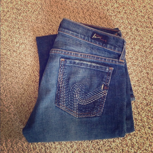 Citizens of Humanity Denim - Citizens Of Humanity Low Waist Crop Jeans