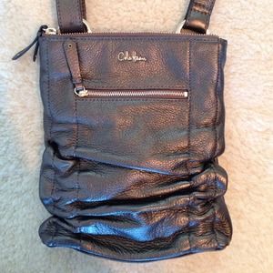 Cole Haan bronze cross body bag