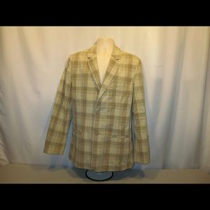 Seersucker Blazer Genuine Fossil brand