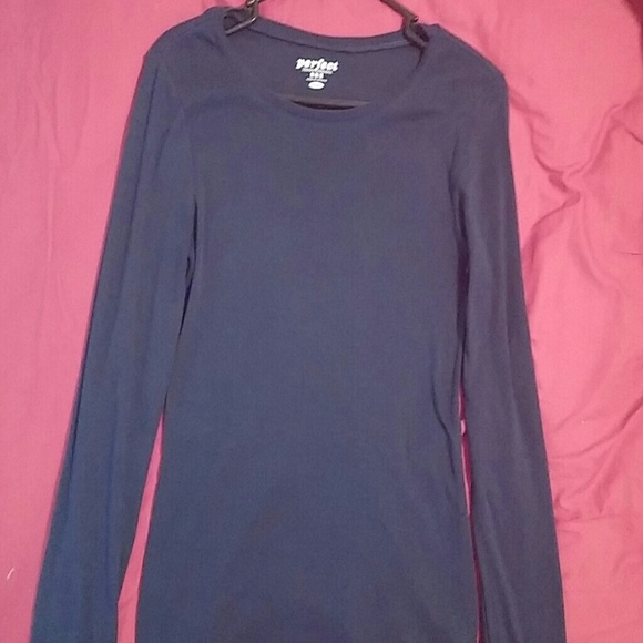 Dark blue long sleeve shirt