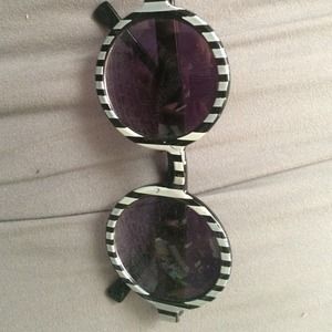 Beetle Juice Themed Sunglasses