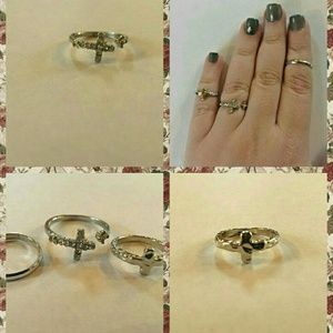 Ring/Midi ring set