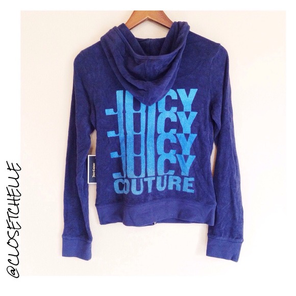 Juicy Couture Sweaters - FINAL PRICE-- Juicy Couture Terry Jacket Sweater