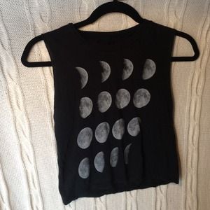 Brandy Melville Moon Phase Shirt
