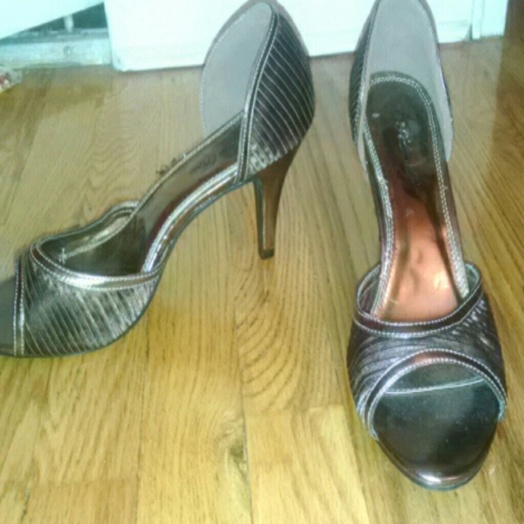 Brown heels