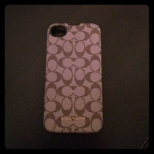 Coach iphone 4 case