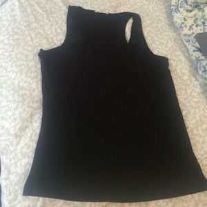 **Loose Black Tank**
