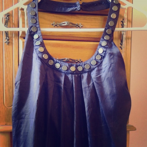 Purple halter