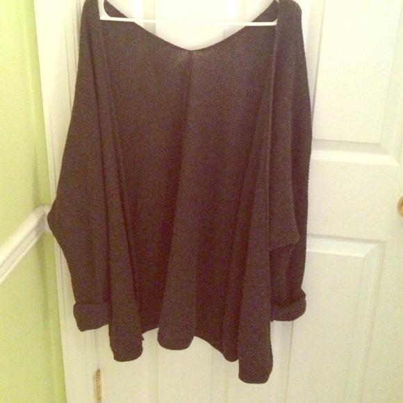 Dark grey caroline cardigan