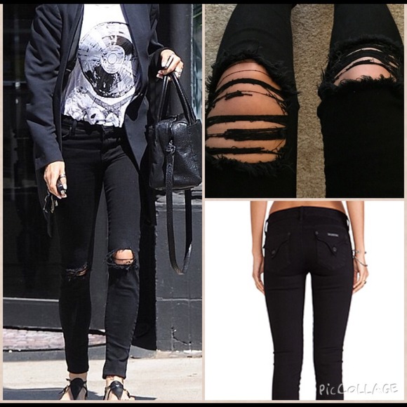 hudson ripped jeans