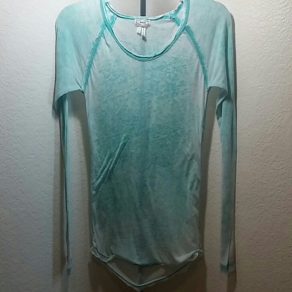 Teal shirt