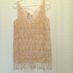Crochet tank top