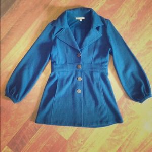 Beautiful blue jacket by CAbi