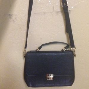 black envelope crossbody purse