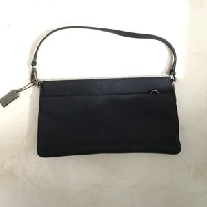 Authentic Black Coach Clutch/Wristlet