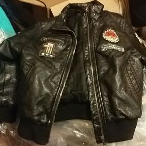 H&m little boys biker jacket