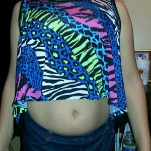 zebra cheetah shirt