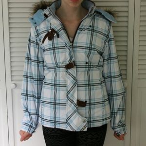 Plaid Ski and Snowboard Winter Jacket