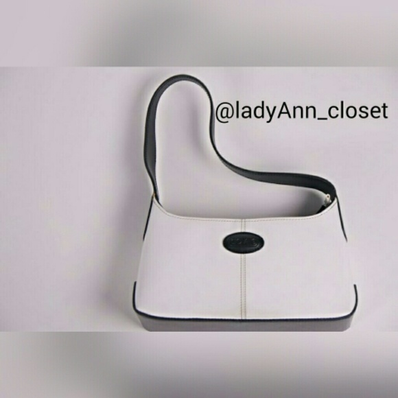 Affordable stylish Black and white Giovane handbag