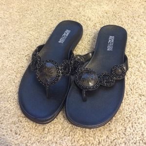 Black sandals