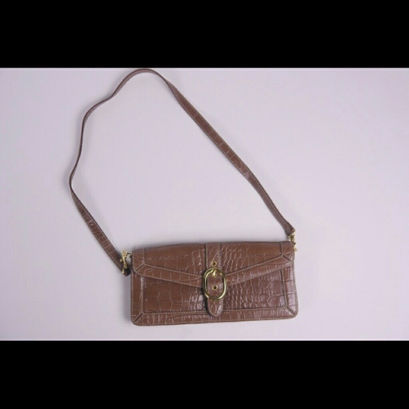 brown snake skin  leather by Giani Bernni - $9.99