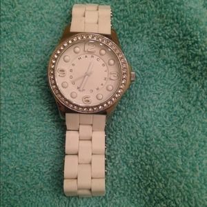Marc Jacobs white watch