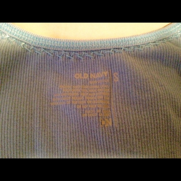 Old Navy Light Blue Tank Top - Picture 3 of 3