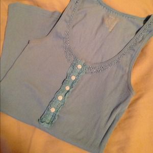 Old Navy Light Blue Tank Top