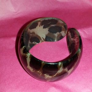 Leopard print bracelet