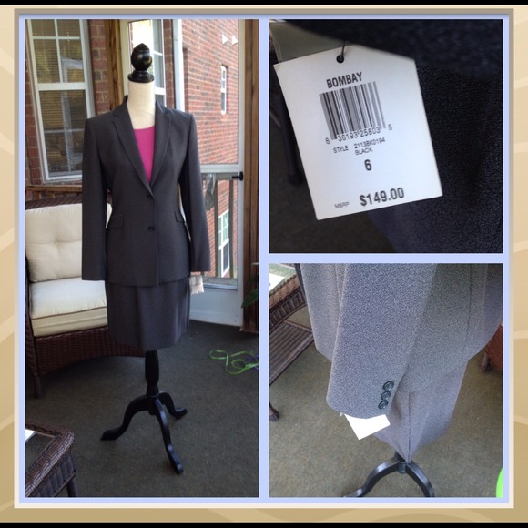 Charcoal black Alfani jacket