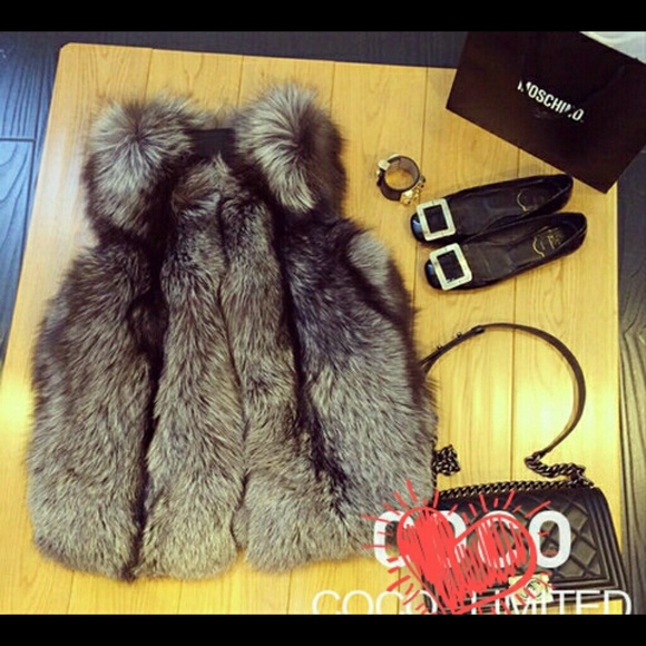 [Real fur vest] very stylish & warm - Picture 3 of 4