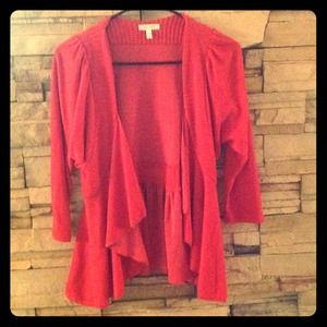 Adorable Red 1/2 Sleeve Cardigan ❤️
