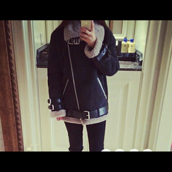 Real fur & leather jacket - Picture 4 of 4