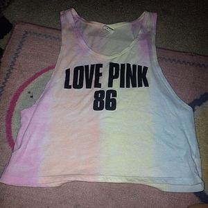 VS PINK tie dye tank!