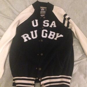 rugby cardigan