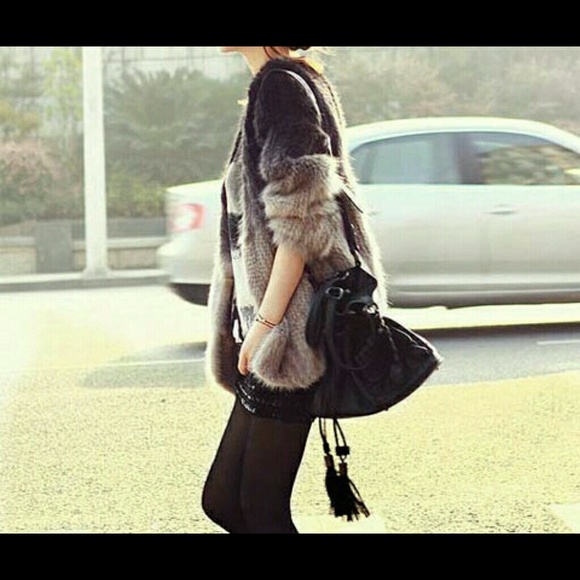 Real fur jacket/sweater - Picture 1 of 4